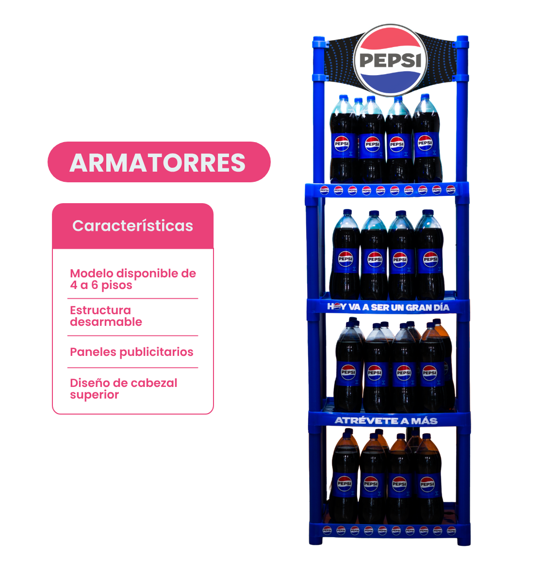 Armatorres de 4 a 6 pisos