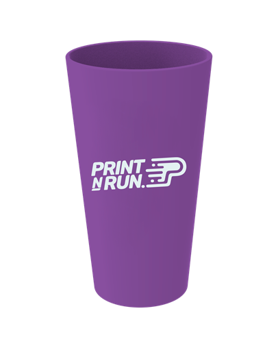 Vaso promocional morado