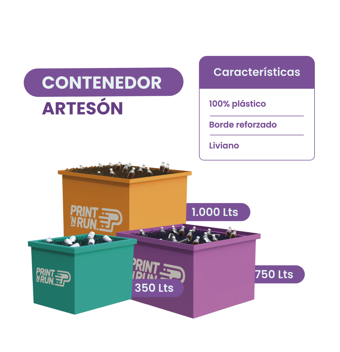 Contenedor artesón