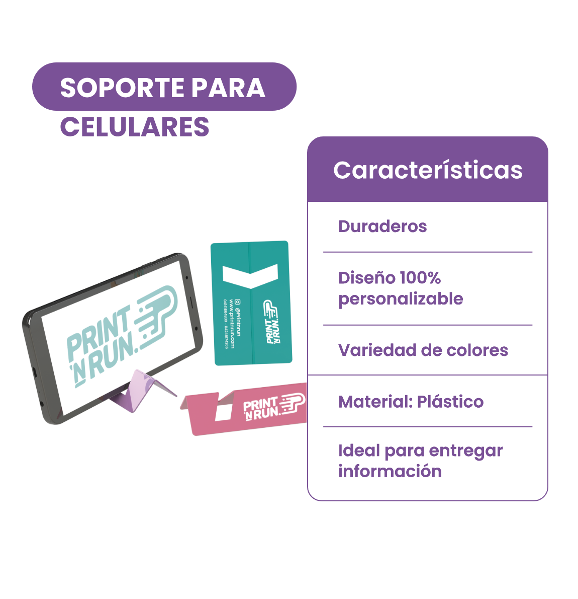 Soporte para celulares